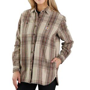Carhartt' Women's Heavyweight Twill Overshirt - Nutmeg